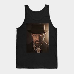 Walter White Digital Painting Tank Top